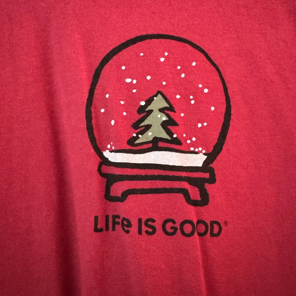 Life is Good crusher tee